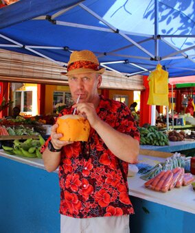 Marche aux Seychelles